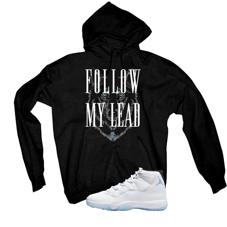 Air Jordan 11 Legend Blue Black T-Shirt (Follow My Lead)| illcurrency