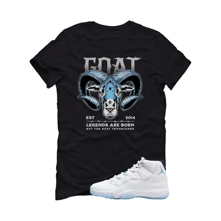 Air Jordan 11 Legend Blue Black T-Shirt (Legends Are Born)| illcurrency