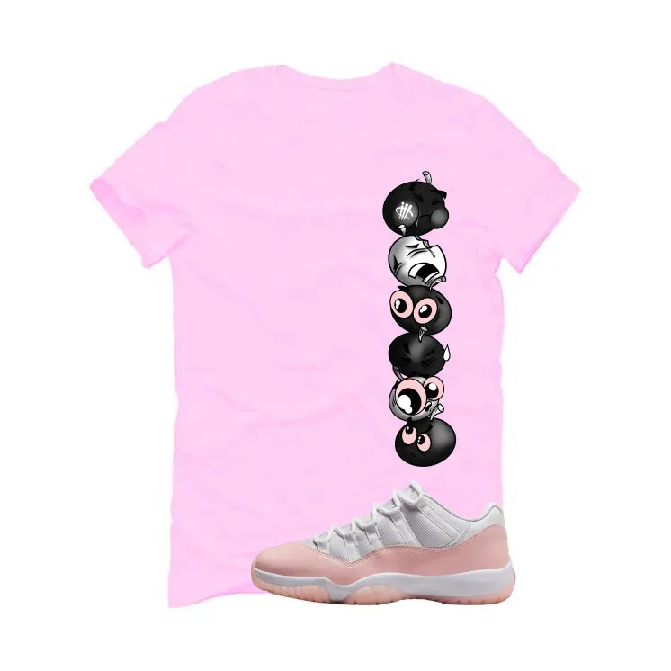 Air Jordan 11 Low WMNS Legend Pink Pink T-Shirt (Cherry Stack)| illcurrency