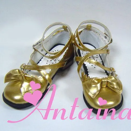 Antaina~Sweet Lolita Shoes Japanese Style Tea Party Lolita Shoes Size 42-45