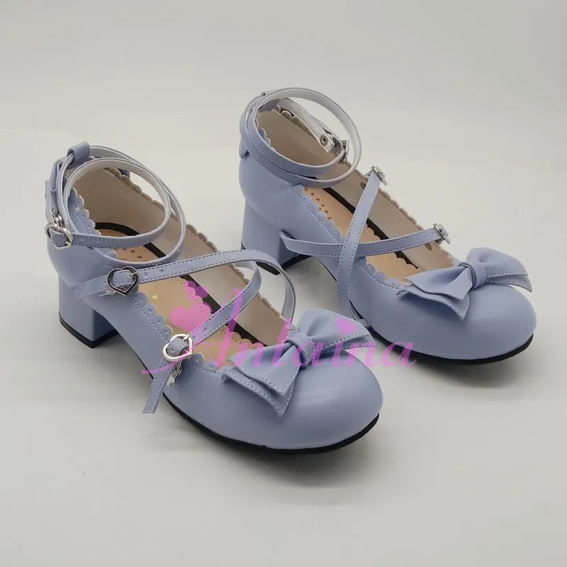 Antaina~Sweet Lolita Shoes Japanese Style Tea Party Lolita Shoes Size 42-45