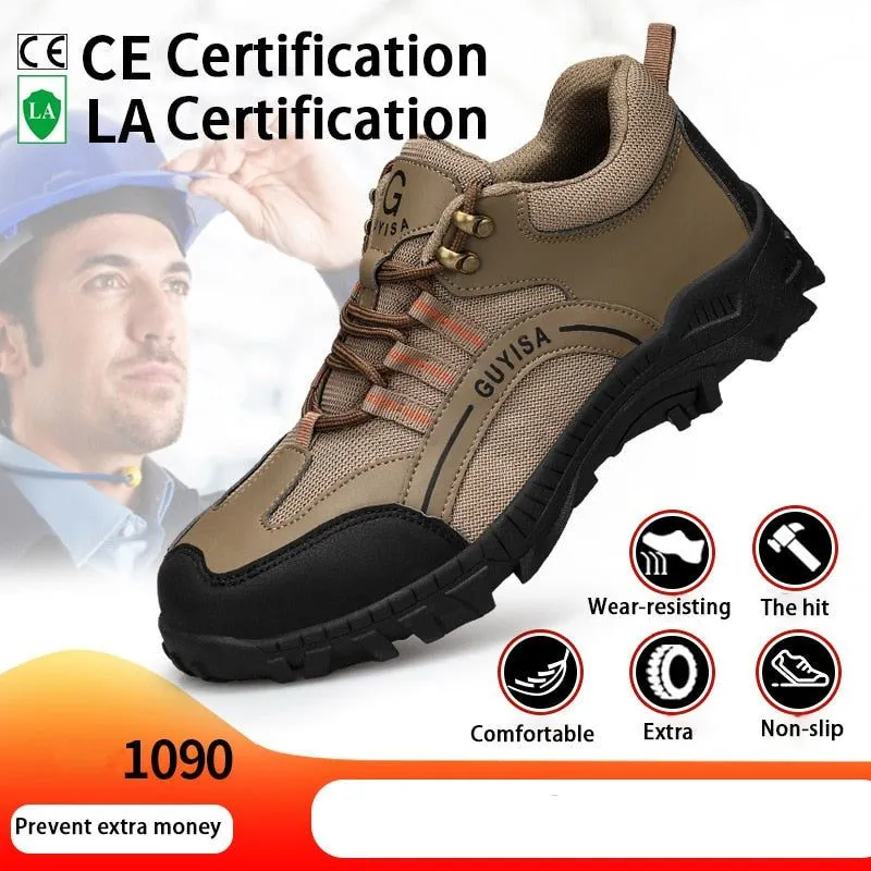 Anti-puncture Safety Casual Shoes For Men AMCS13 Work Sneakers