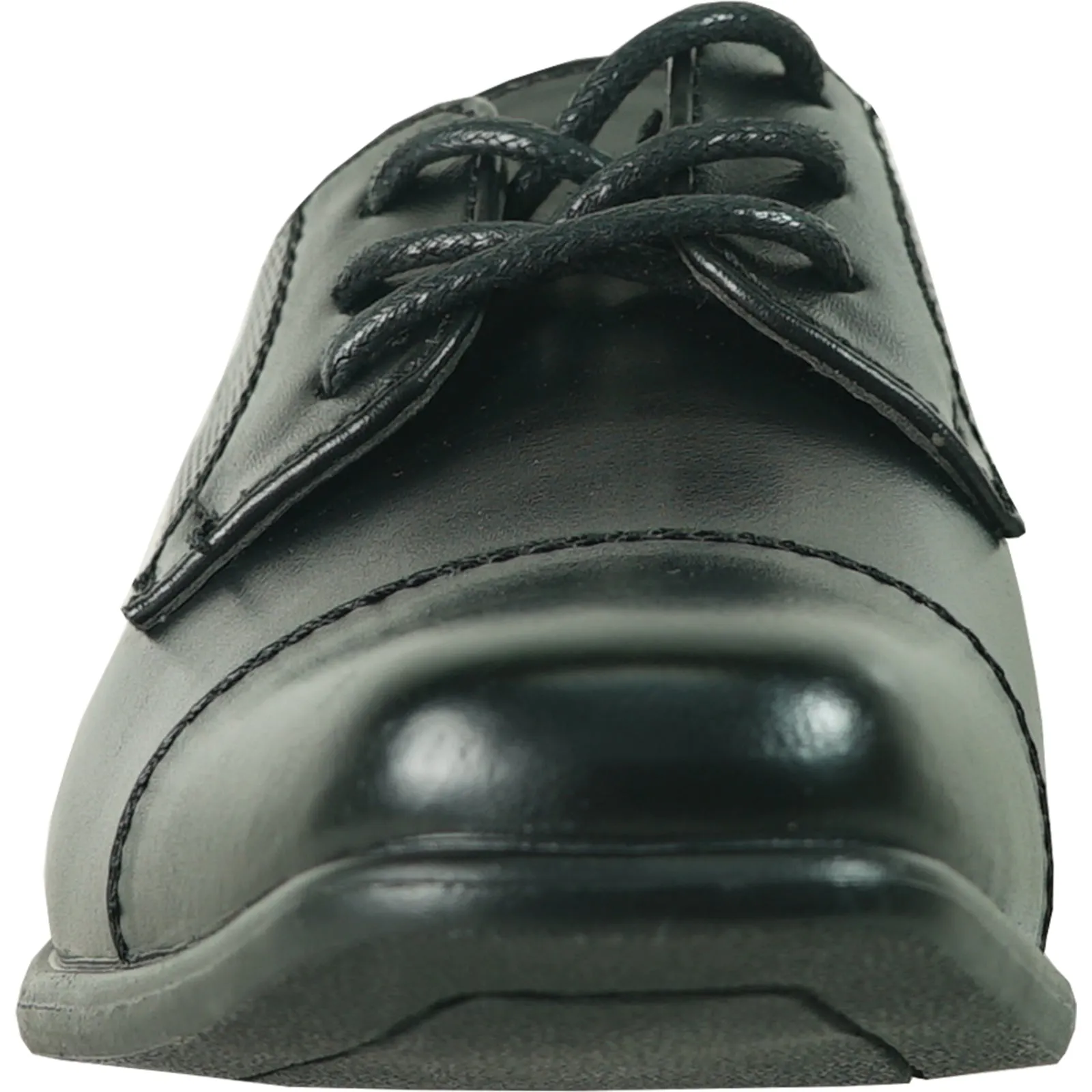 BRAVO Boy Dress Shoe KING-6KID Oxford Shoe School Uniform Black