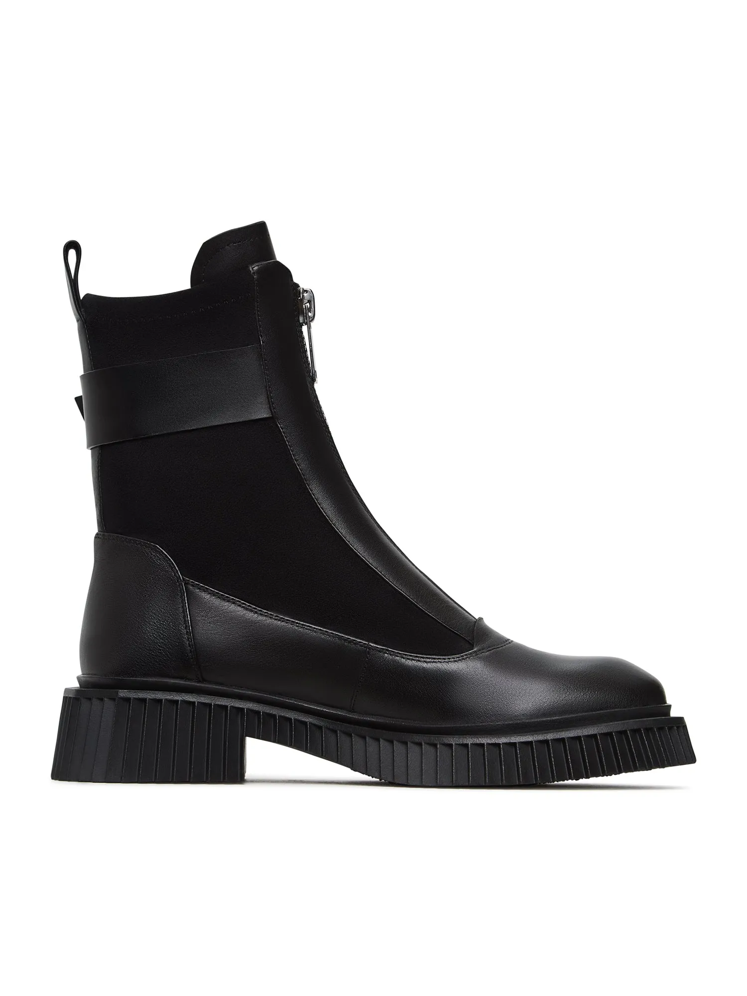 Chunky Sole Ankle Boots Ciara - Black