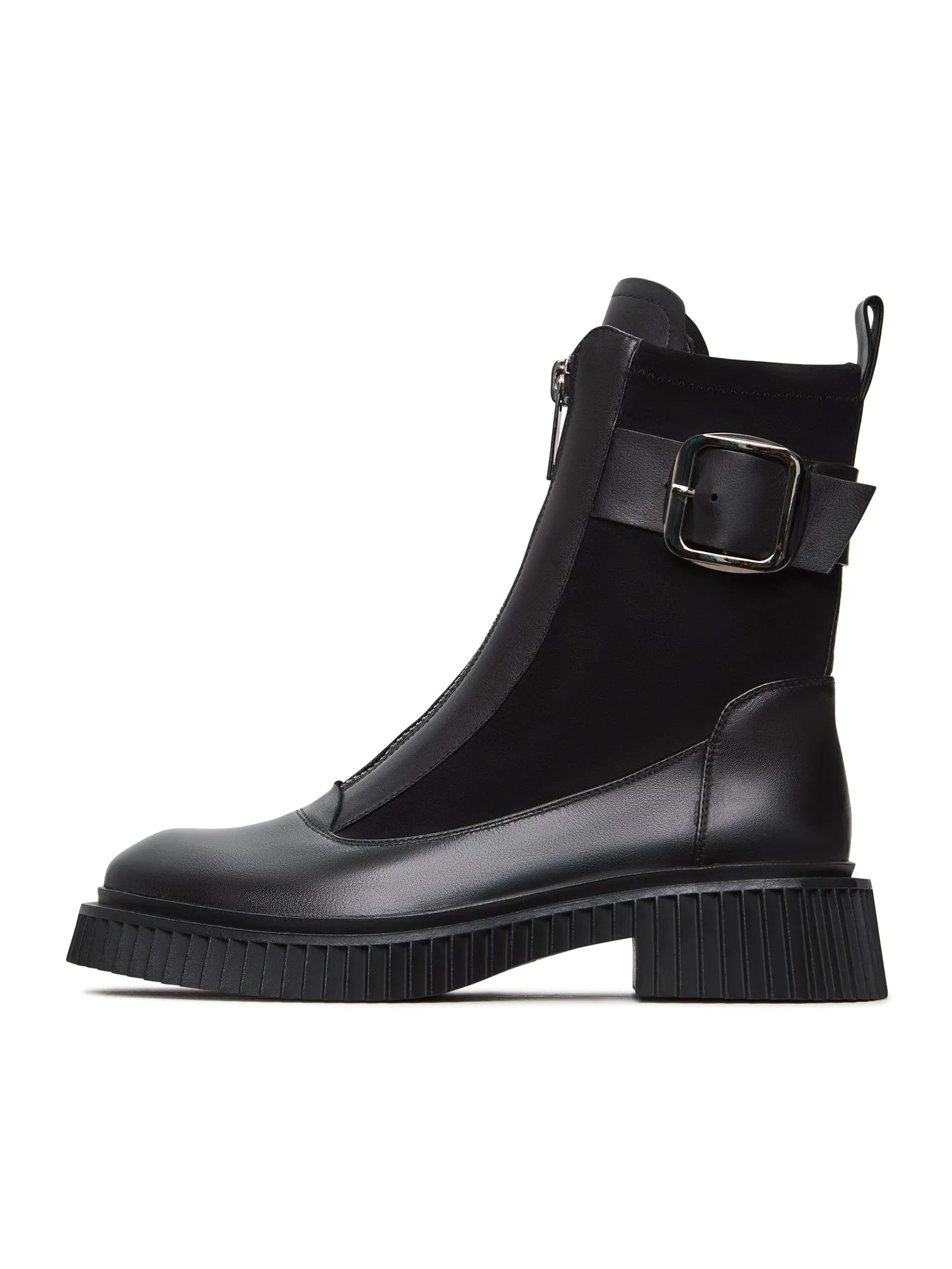 Chunky Sole Ankle Boots Ciara - Black