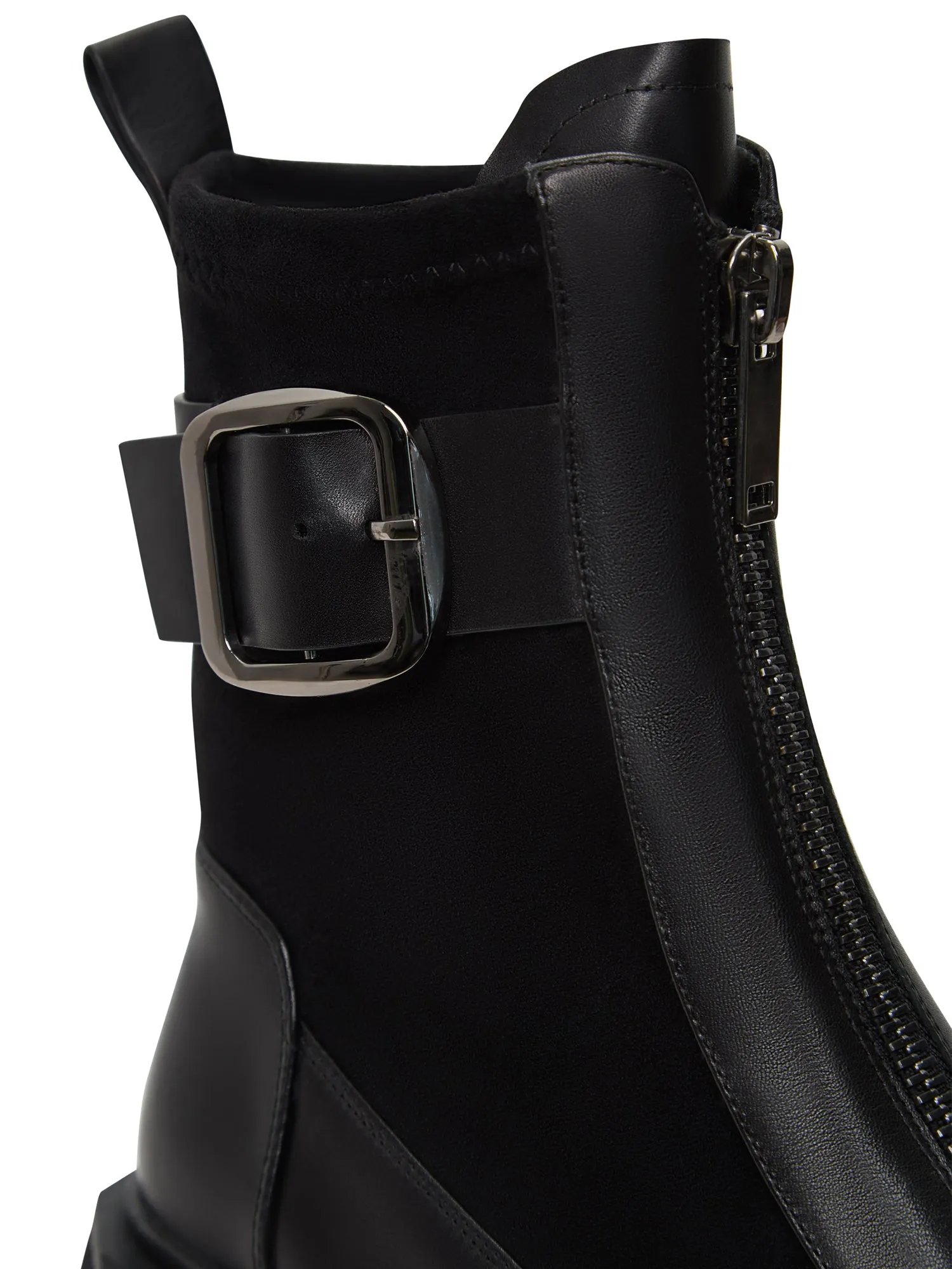 Chunky Sole Ankle Boots Ciara - Black