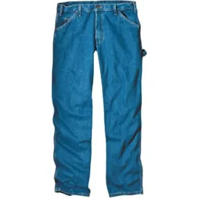 Dickies 1993SNB3634 Relaxed Fit Carpenter Jeans, 36" x 34", SW Indigo Blue