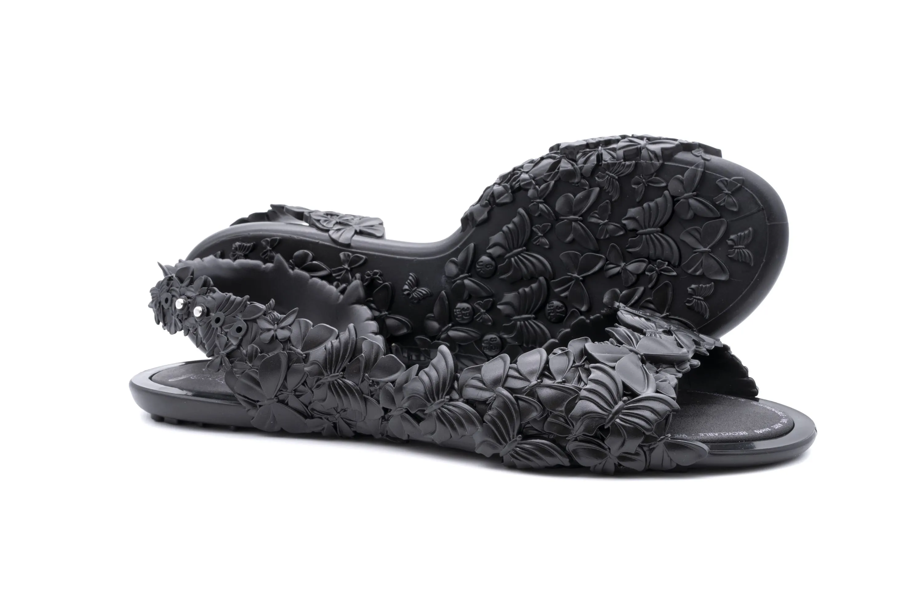 FLEXI Butterfly Black Sandal