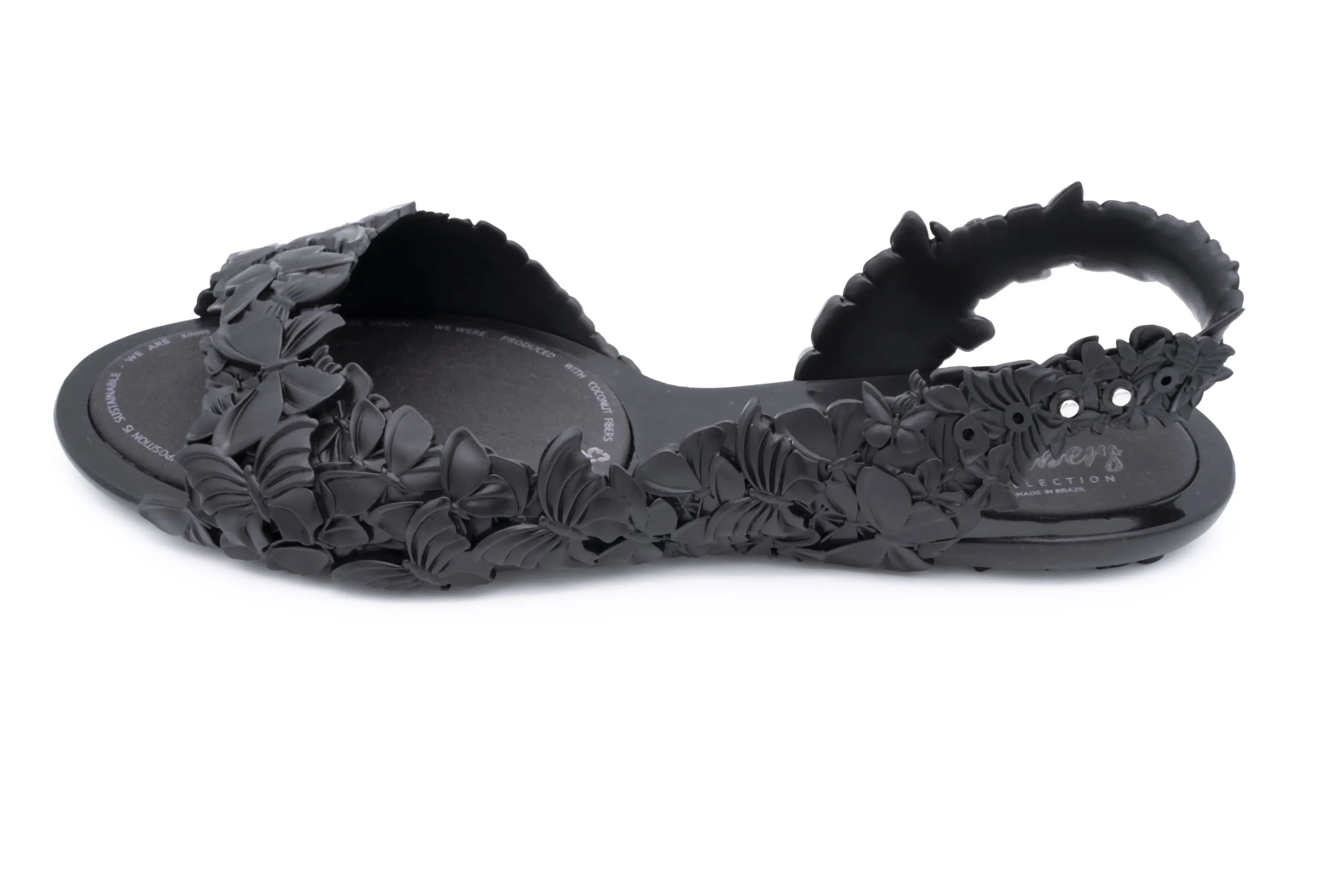 FLEXI Butterfly Black Sandal