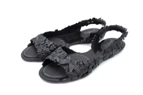 FLEXI Butterfly Black Sandal