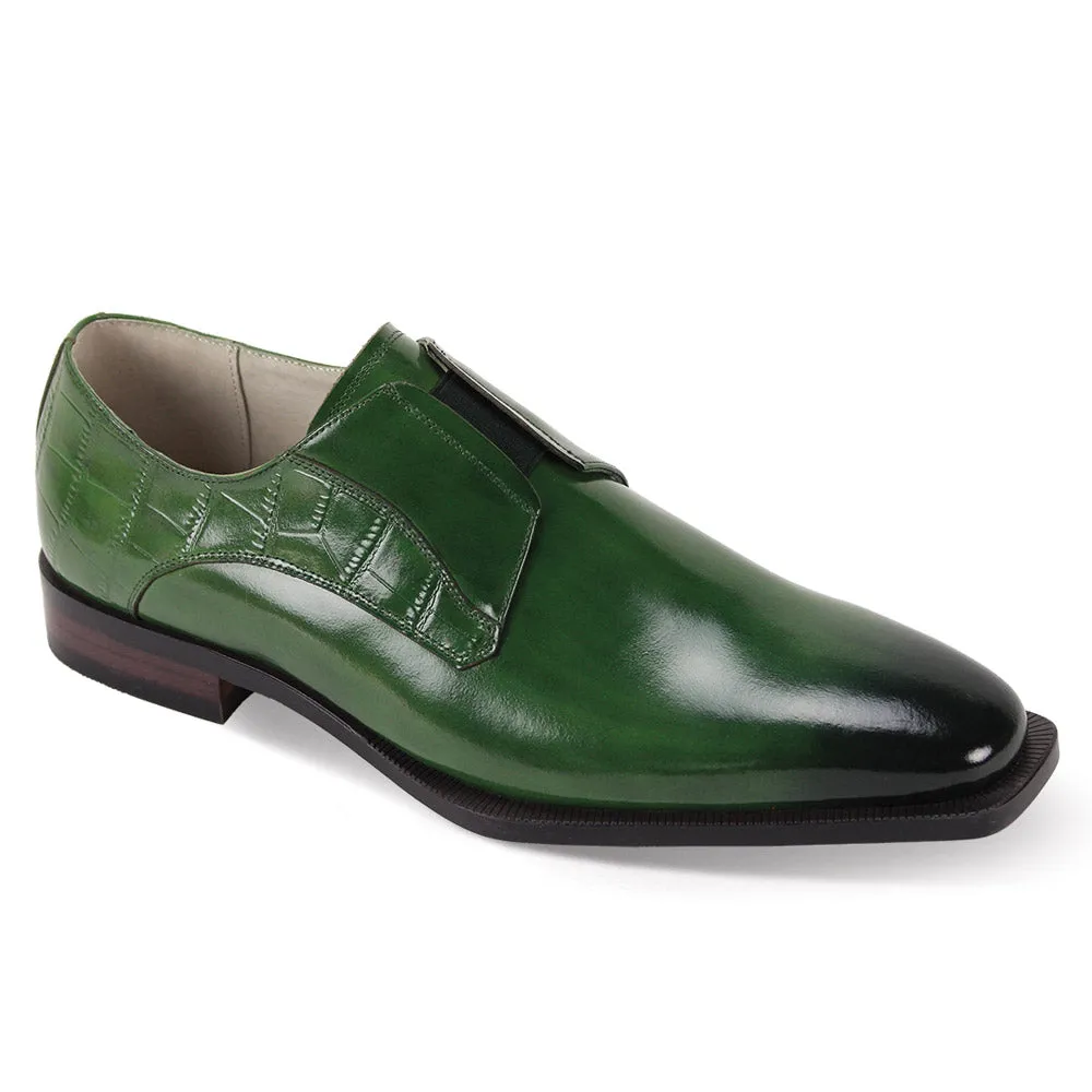 Giovanni Sullivan Leather Slip-On Dress Shoes