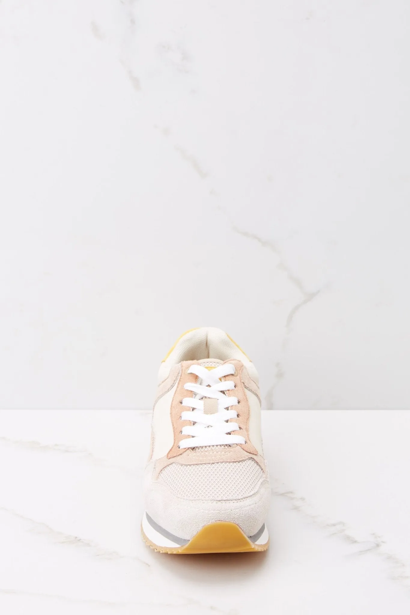 It's A Necessity Taupe Sneakers