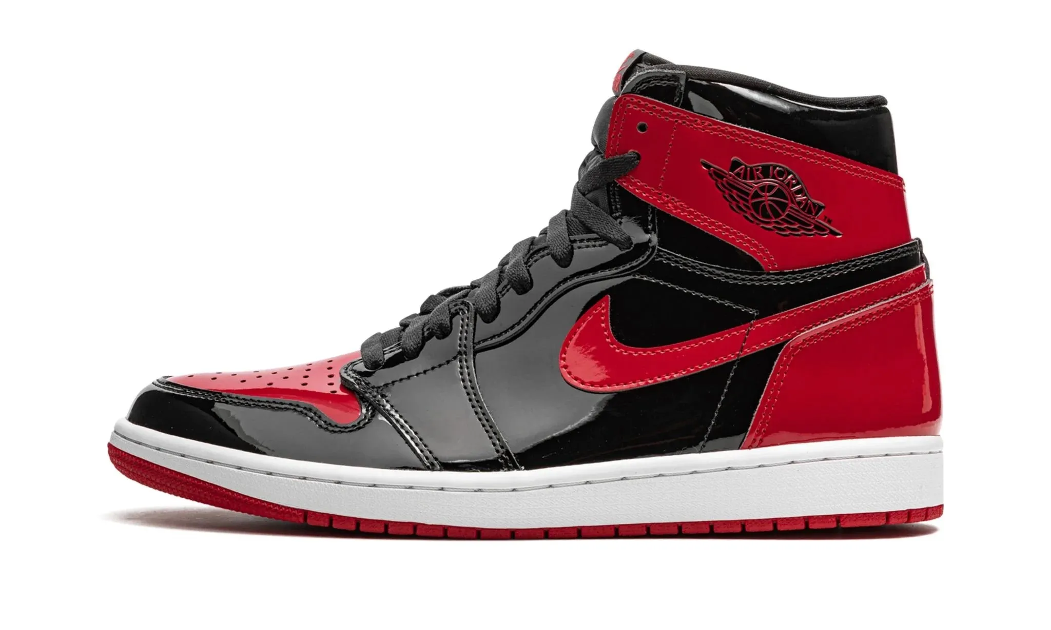 JORDAN 1 HIGH BRED PATENT