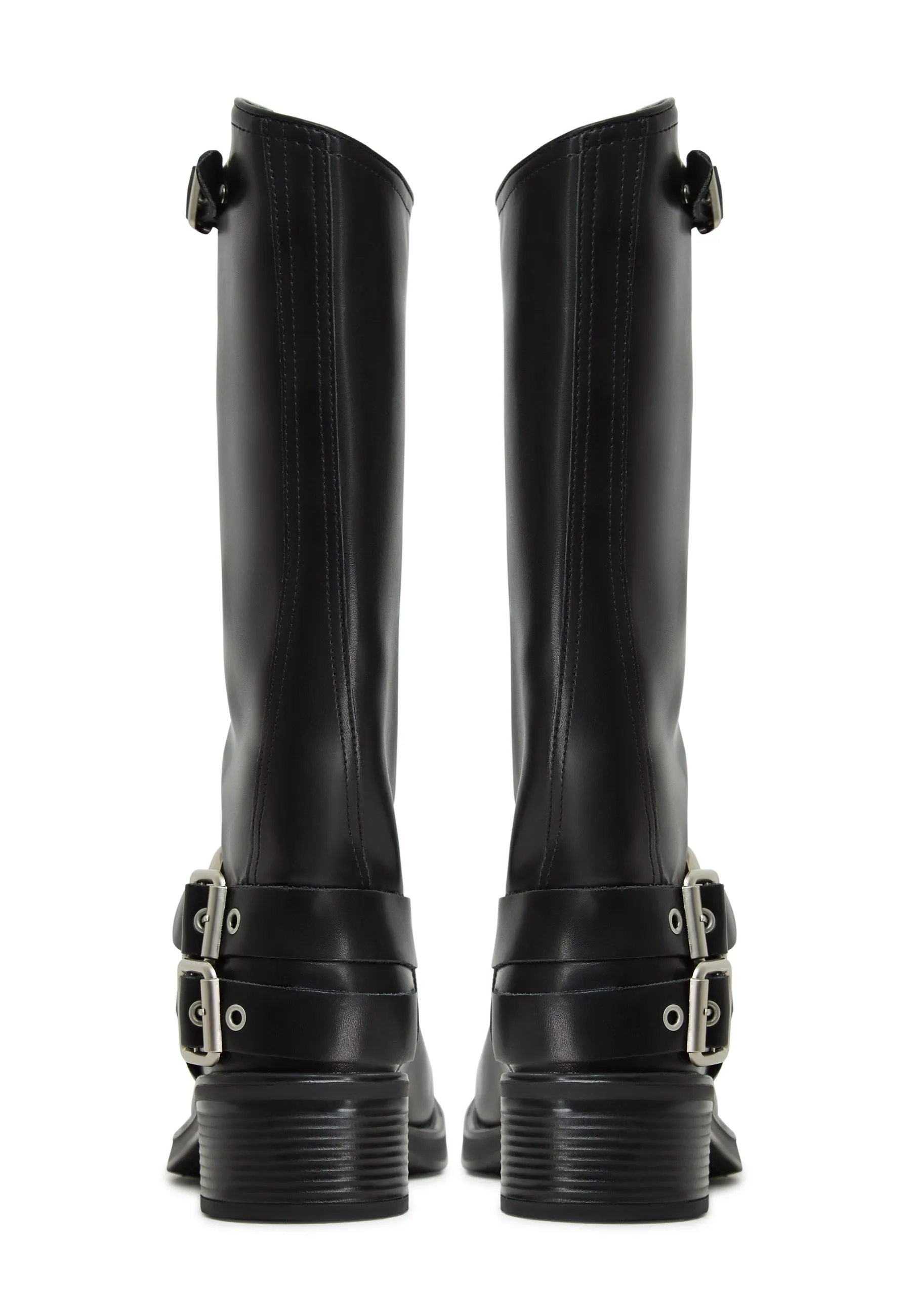 Leather  Boots Lily - Black