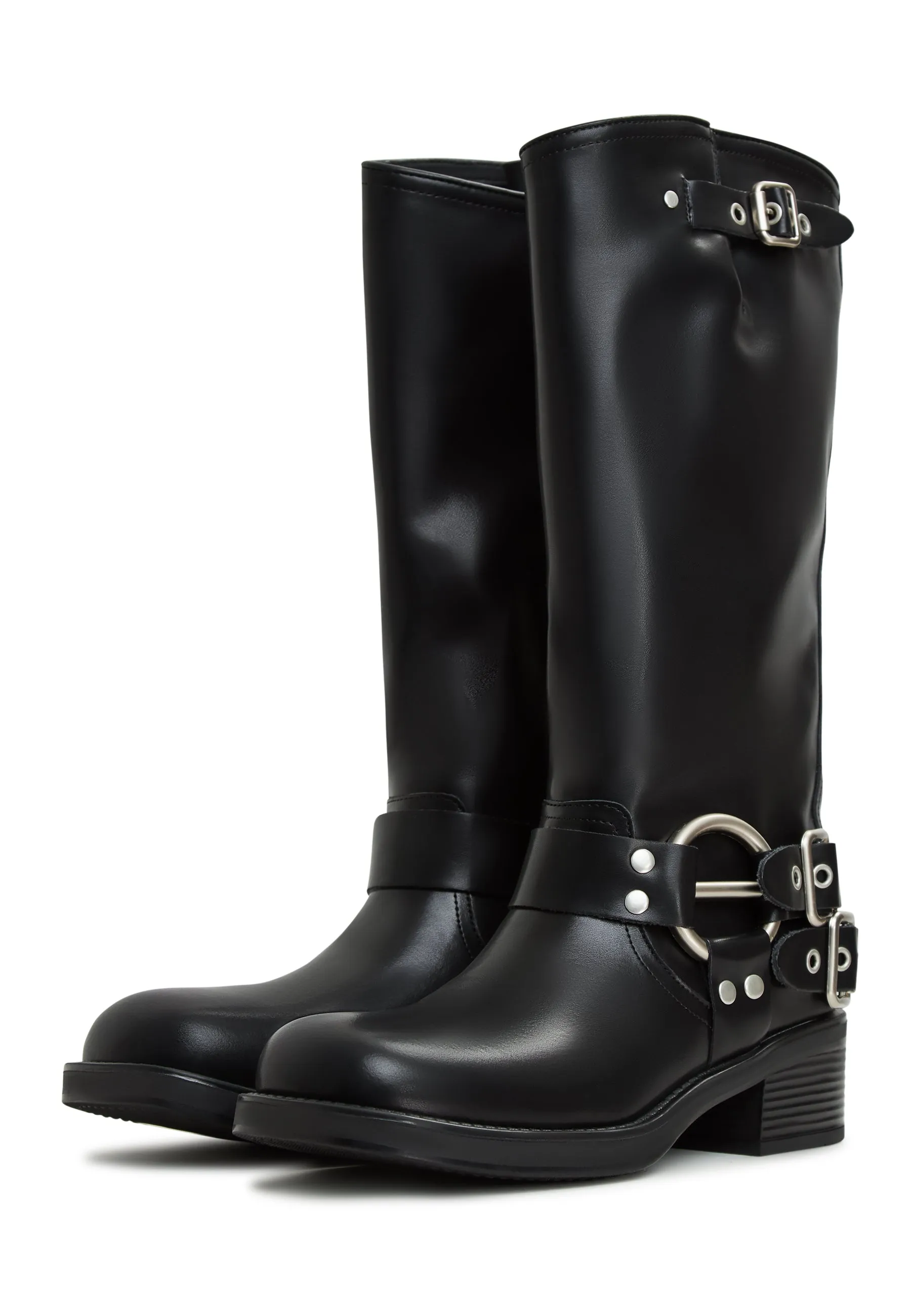 Leather  Boots Lily - Black