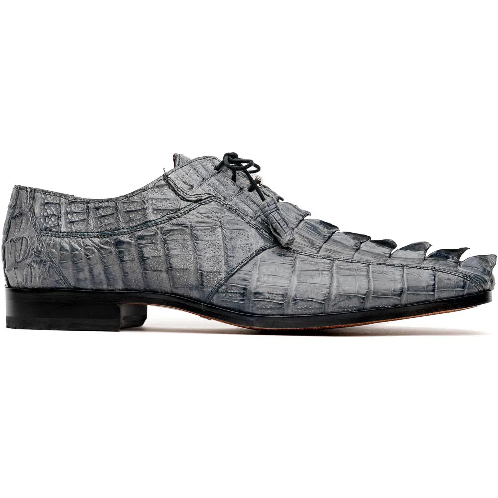 Marco Di Milano Cancun Caiman Fuscus and Leather Gray