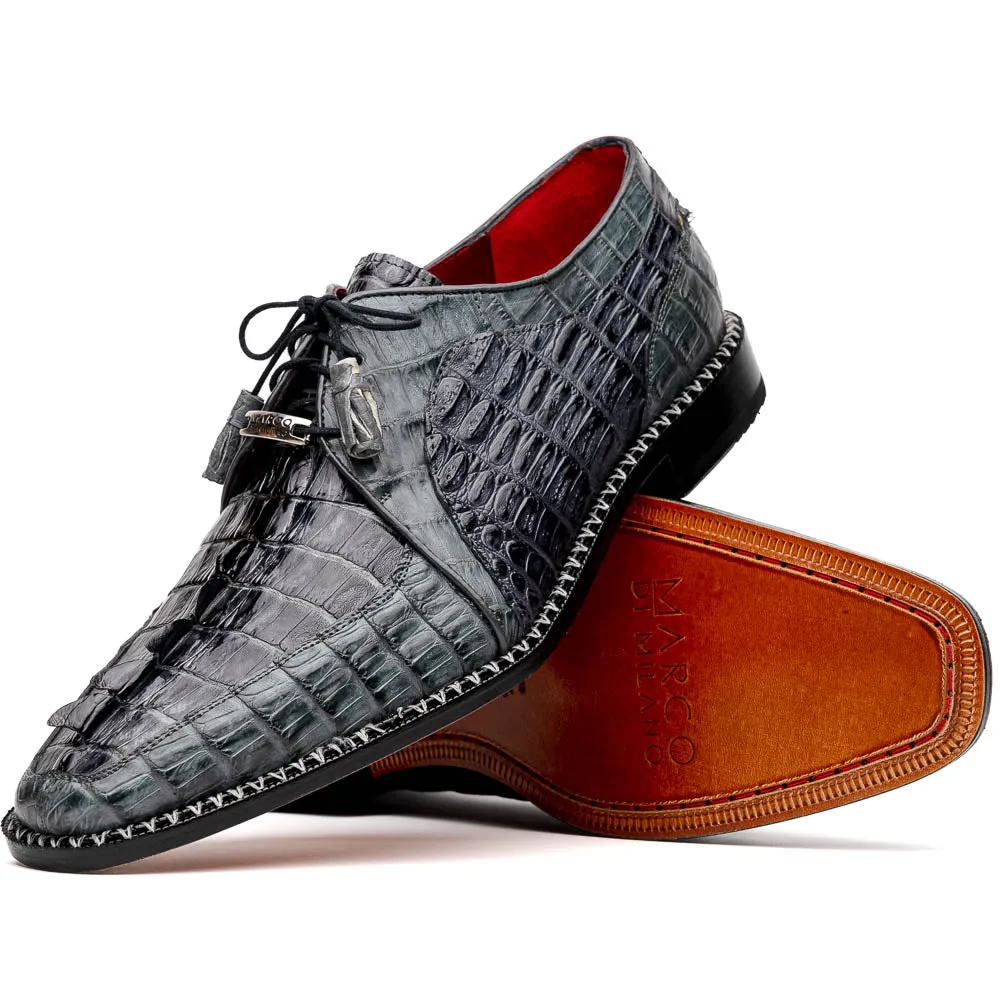 Marco Di Milano Caribe Caiman Fuscus and Leather Gray