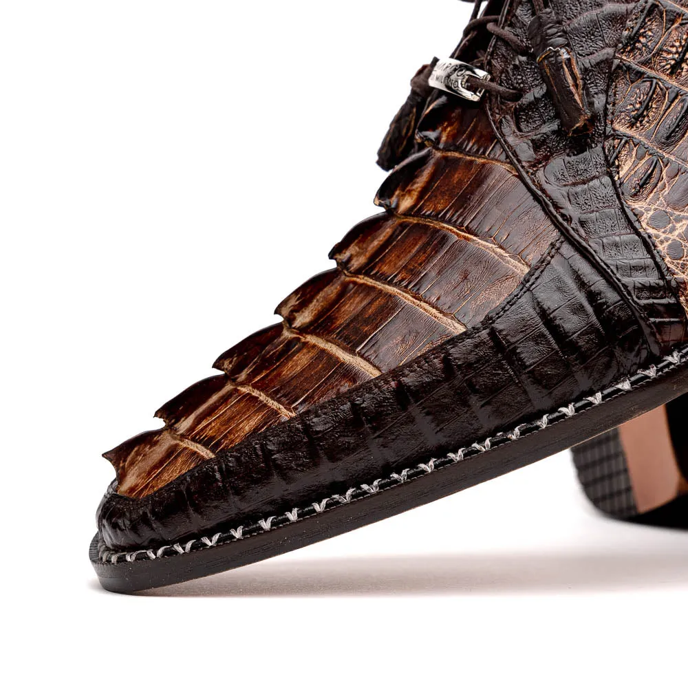 Marco Di Milano Caribe Caiman Fuscus and Leather Orix Brown