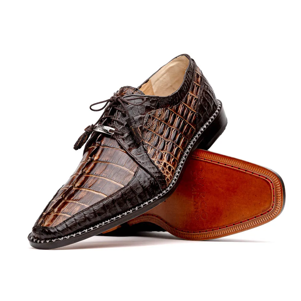 Marco Di Milano Caribe Caiman Fuscus and Leather Orix Brown