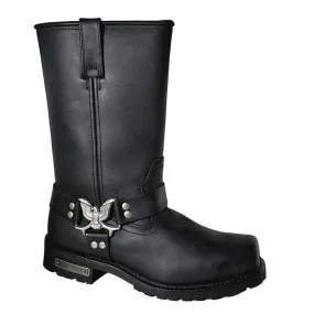 Men's 13" Side Zipper Boot Black