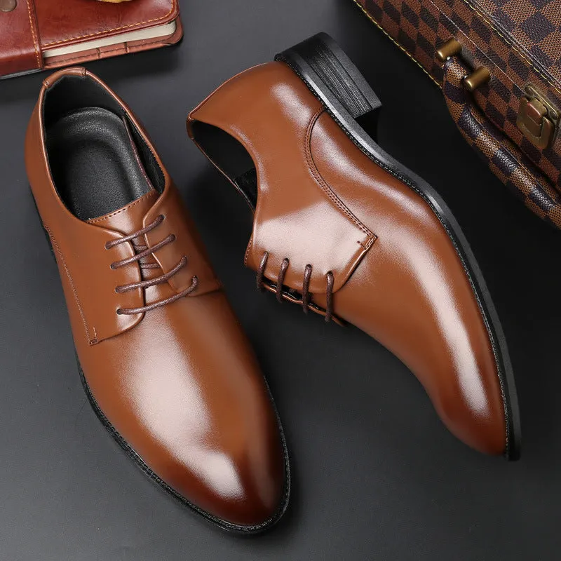 Men's Dress Oxford Shoes Classic Lace Up Formal Shoes