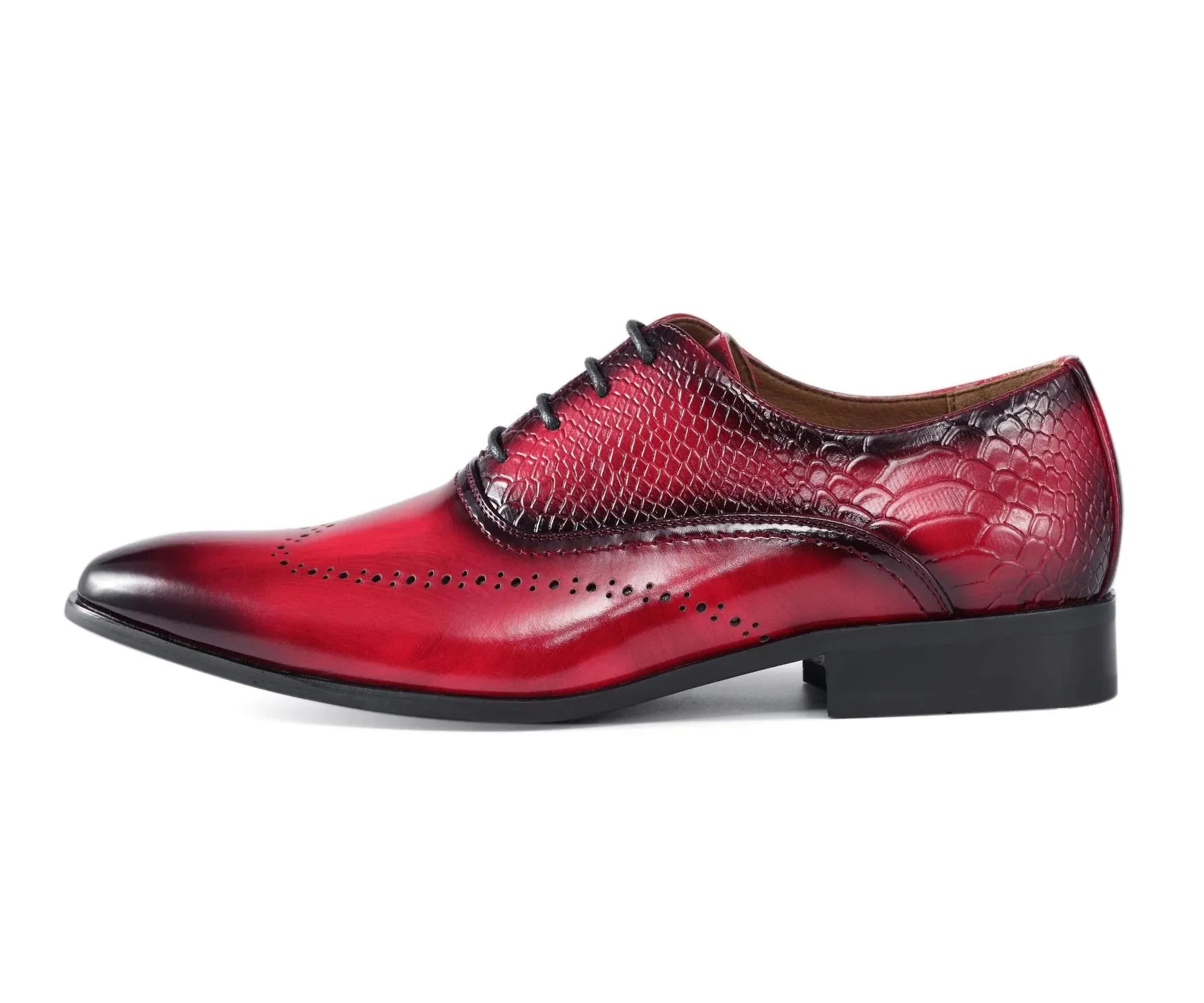 Men's Dress Shoe Burk Red