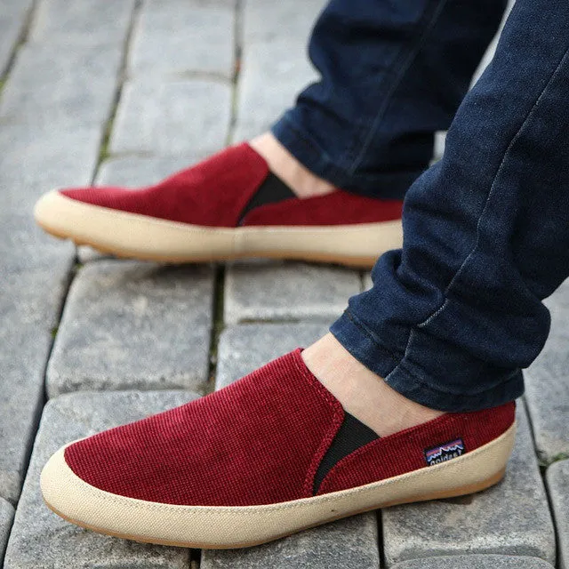 Men's Summer  Breathable Loafers Canvas Shoes