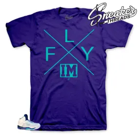 Retro 5 Grape FLY Shirt