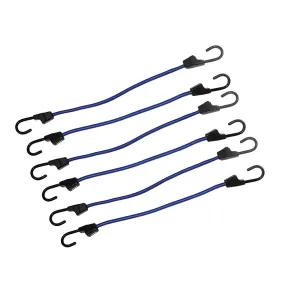 Silverline 140821 Bungee Cords 6pk 400mm