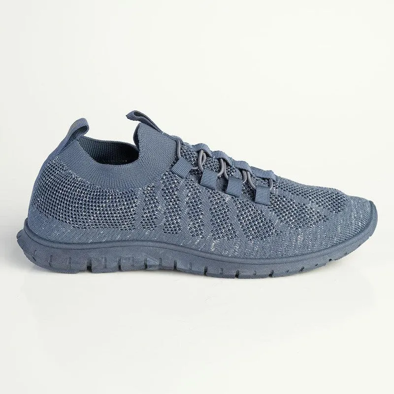 Soft Style by Hush Puppies Nansia Fashion Sneaker - Denim Blue