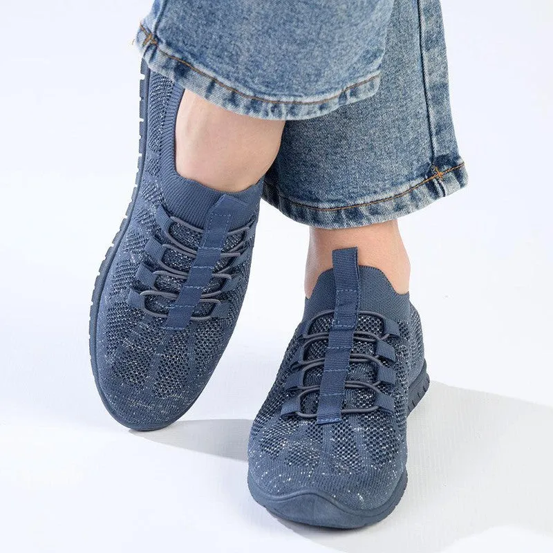 Soft Style by Hush Puppies Nansia Fashion Sneaker - Denim Blue