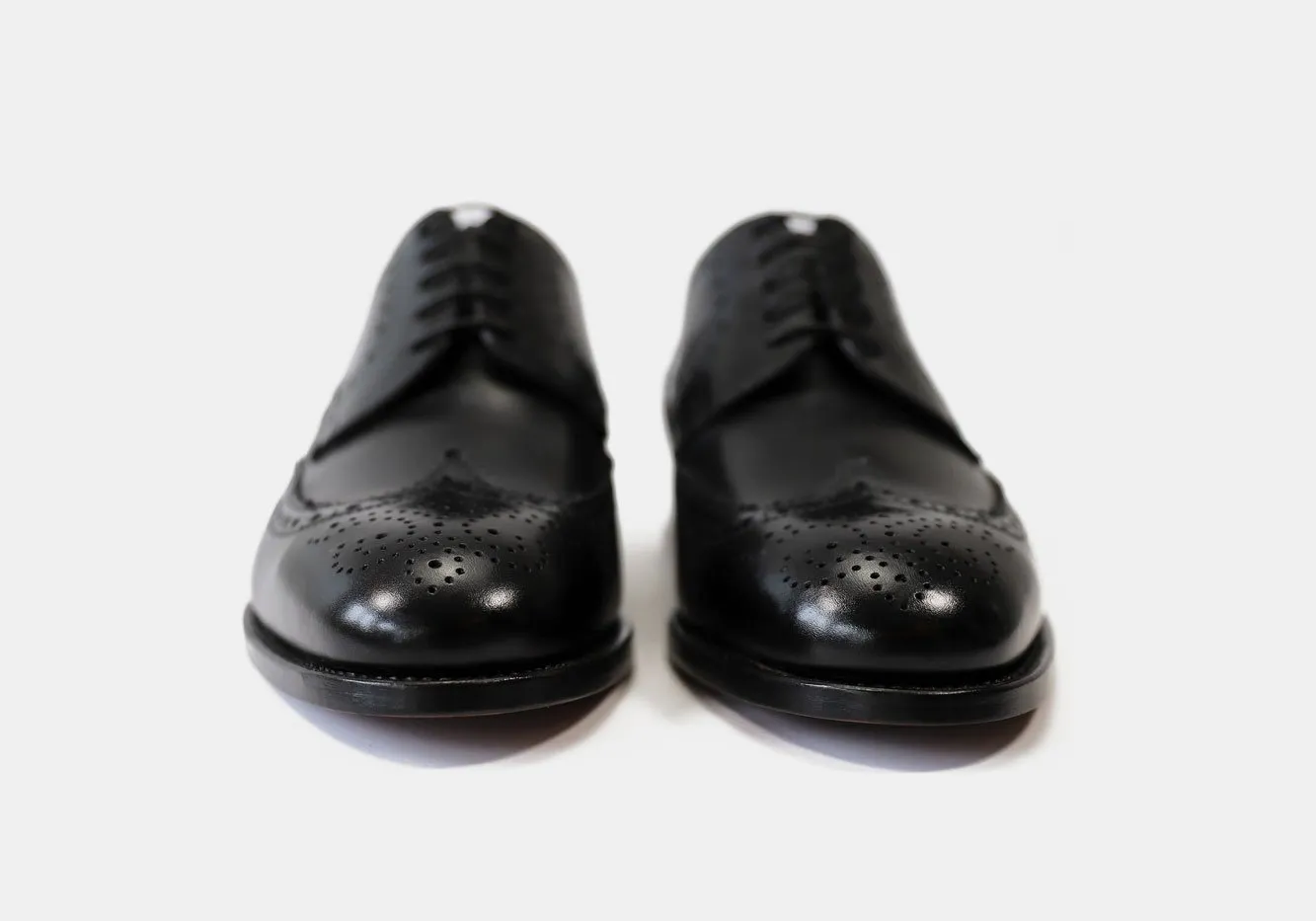 Tangier Black Balfort Leather Wingtip