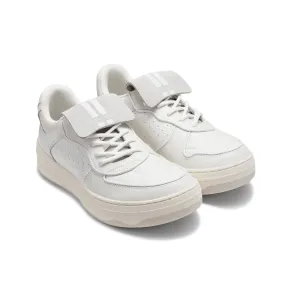 White Thick Sole Skateboard Shoes