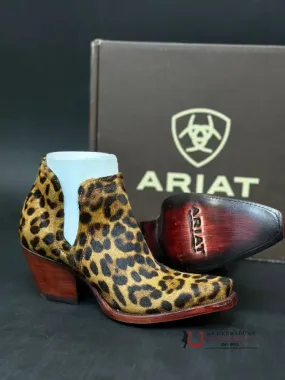 WOMENS ARIAT DIXON HAIRCALF LEOPARD HAIR ON