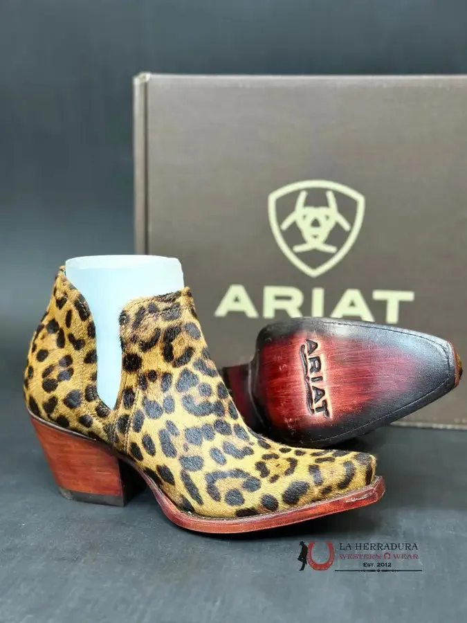 WOMENS ARIAT DIXON HAIRCALF LEOPARD HAIR ON